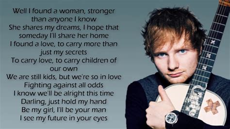 song lyrics by ed sheeran|all ed sheeran songs lyrics.